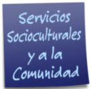 Logo Servicios Socioculturales y a la Comunidad